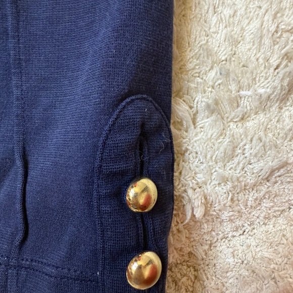 Janie and Jack Midnight Blue Kids Leggings - Picture 4 of 4